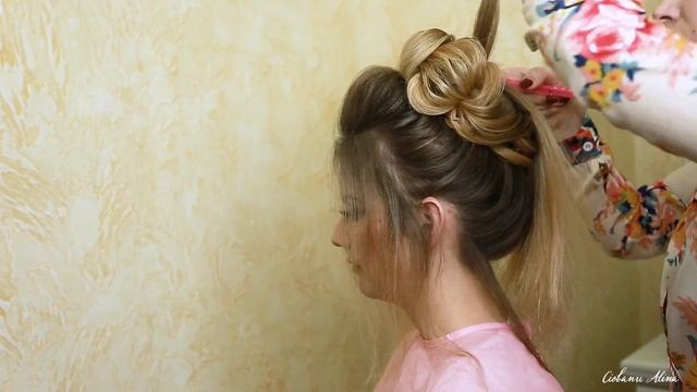 Wedding Hair Style. Evening hair style. Bridal Style. #hairstyle смотреть онлайн