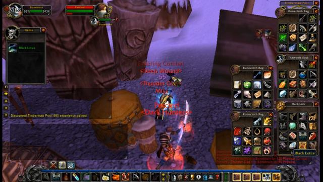 Black Lotus gank fail and getting level 60 world of warcraft смотреть онлайн