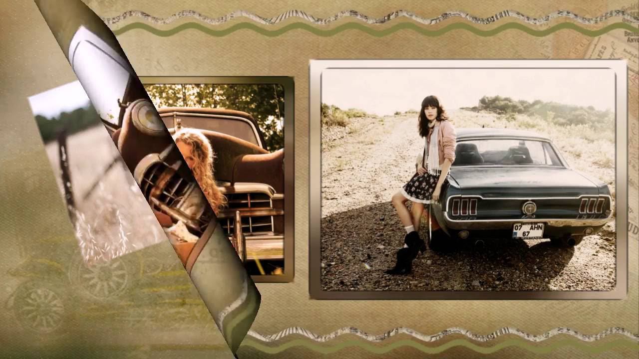 Ретро альбом - шаблон слайд-шоу смотреть онлайн