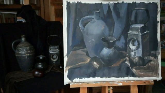 КОНТРАСТ ОДНОРОДНЫХ ЦВЕТОВ // ГАММА ЧЕРНОГО смотреть онлайн