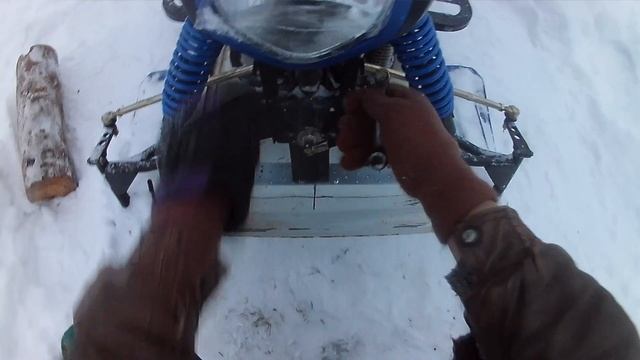 Защита днища для Dingo T150 || Третья лыжа из стиральной машины смотреть онлайн