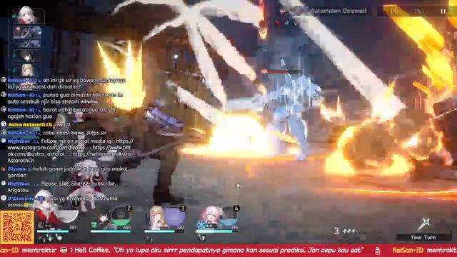 Test: Gaming Live Honkai: Star Rail #vtuberid смотреть онлайн