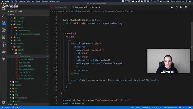 LIVE #016 - INCLUINDO COMPONENTES REACT EM UMA APLICAÇÃO RAILS смотреть онлайн