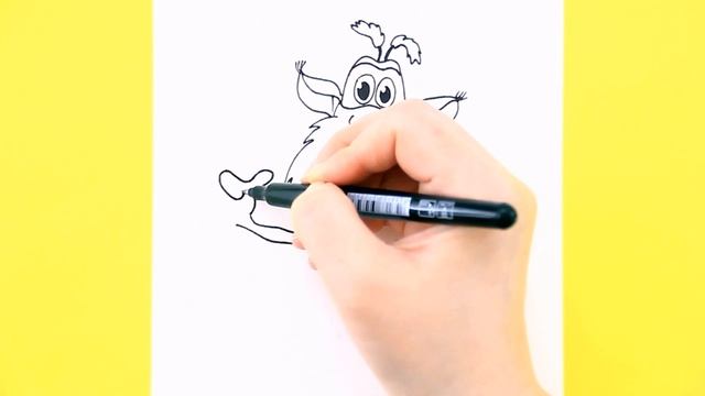 Как нарисовать домового Буба / Мультик раскраска для детей / Раскрась Ка смотреть онлайн