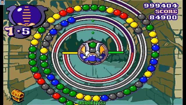 Longplay Casual Quick Check - Puzz Loop 2 (CP System II) HD 2001 смотреть онлайн