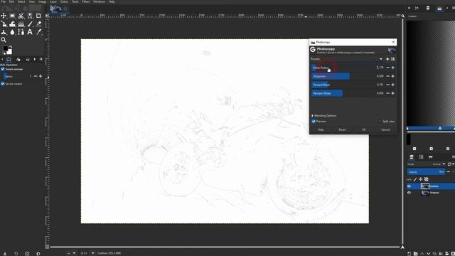Create an Outline Effect in Gimp смотреть онлайн