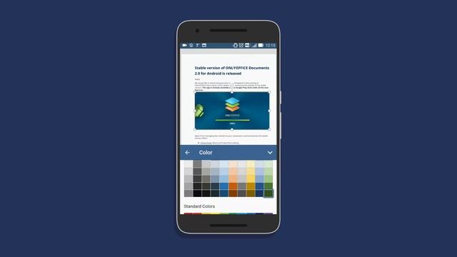 ONLYOFFICE Documents for Android Document Editor overview смотреть онлайн