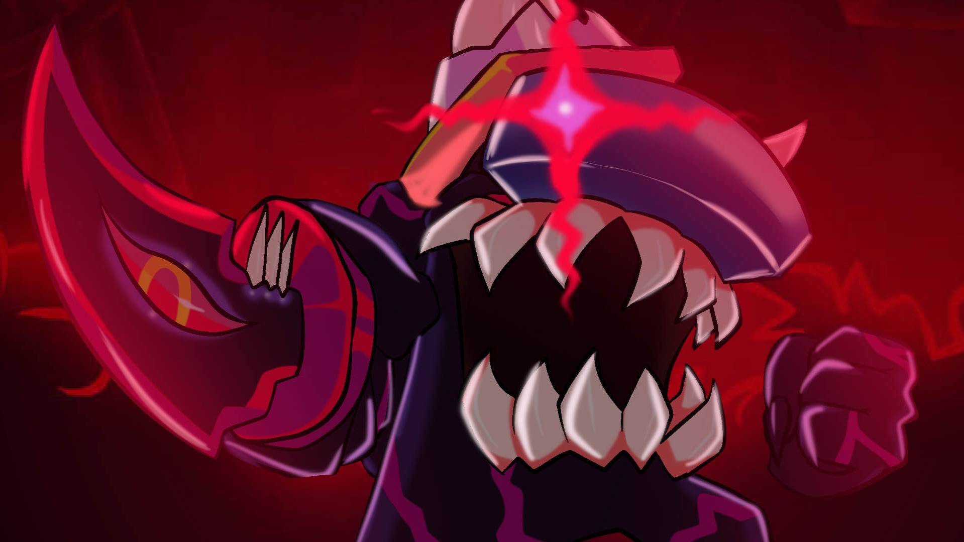 Friday Night Funkin`vs DEFEAT BLACK IMPOSTER REMIX