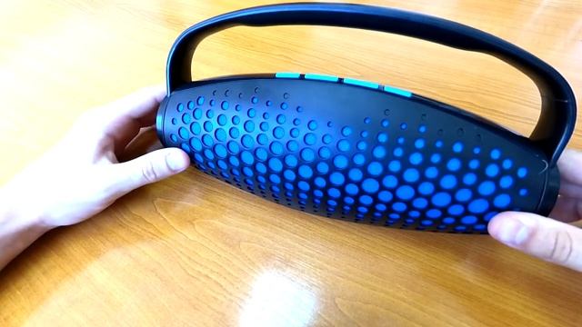 Обзор Ginzzu GM-989B - Портативная Беспроводная Блютуз колонка. Review GINZZU Bluetooth Speaker смотреть онлайн