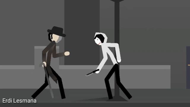 Jeff The Killer VS Jack The Ripper - Stickman Animation