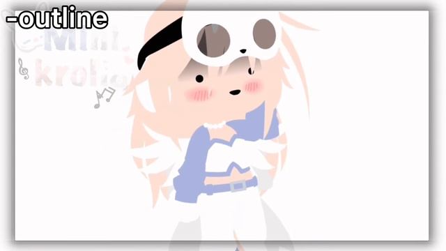 Моя ос без outline и adjust | gacha club смотреть онлайн