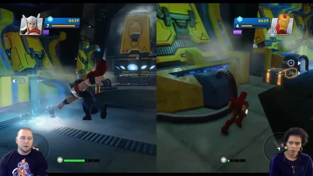 Disney Infinity 2.0 Marvel Super Heroes: CO-OP Gameplay Walkthrough part 10 THE AVENGERS смотреть онлайн