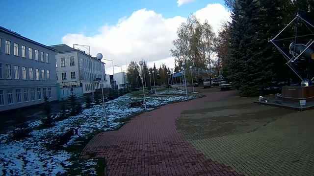 Пример видеосъемки - IP камера видеонаблюдения уличная Green IP-250 смотреть онлайн