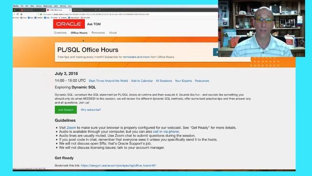Dynamic SQL in PL/SQL смотреть онлайн