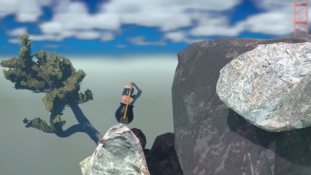 Attempting To Keep My Sanity | Getting Over It With Bennett Foddy #1 смотреть онлайн
