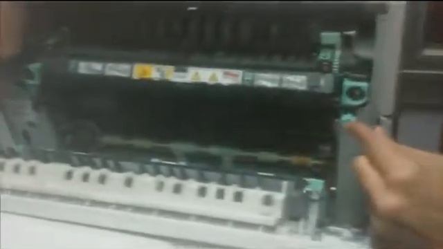 Changing Lexmark W850 Fuser смотреть онлайн