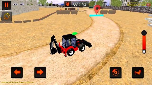 City Road Construction 3D - Construction Simulator - Android GamePlay смотреть онлайн