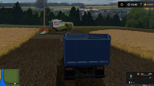 Карта ОАО Тарасова ч14 Farming Simulator 17 смотреть онлайн