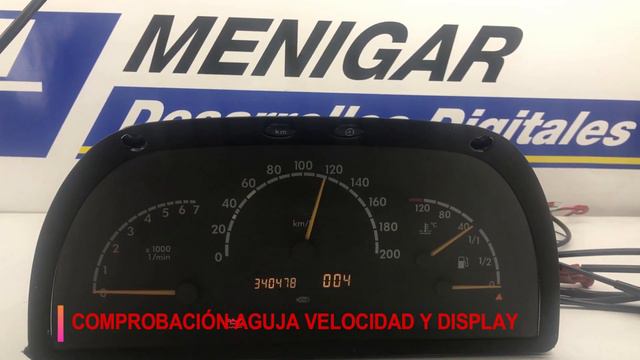 Reparación display cuentakilómetros y aguja velocímetro Mercedes Vito - TEST REPAIR смотреть онлайн