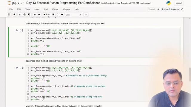 Python Programming Day-13 | NumPy | Numerical Python | Data | Data Science смотреть онлайн