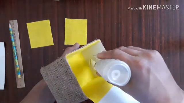 Поделки из джута - Шкатулка - 2 ЧАСТЬ (джут, картон, декор). смотреть онлайн