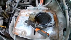 Течь масла под катушкой зажигания Ланос.