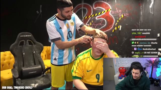 JORDAN WEINT wegen R9 FRISUR 😂 JORDAN & SEMIH zerstören ALLES 😱 смотреть онлайн