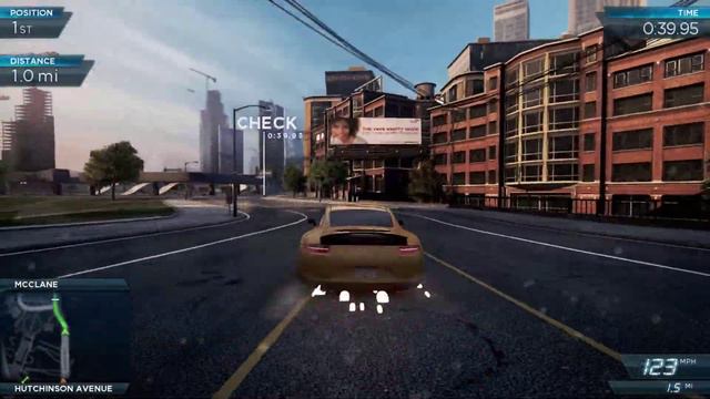 Need for Speed MW 2012 - Porsche 911 Carrera S - Race 1 - Keys to the city [Max Settings PC] смотреть онлайн