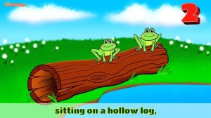 Five Green and Speckled Frogs - Counting Songs for Children - Kids songs by The Learning Station