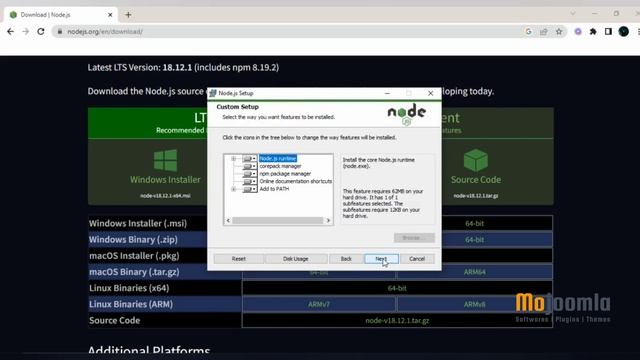 1_Node js install the setup to run React JS project locally. смотреть онлайн
