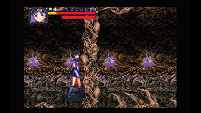 Super Nintendo (Snes) 16-bit Sailormoon Niveau 5 Royaume des Ombres (уровень 5)