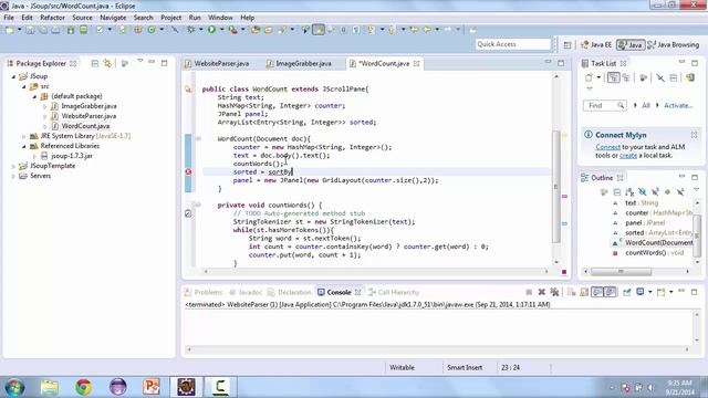 3-Website Parser WordCount Class смотреть онлайн