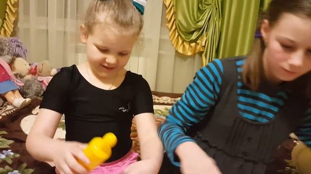 Лепим фигурки из теста для лепки!!!