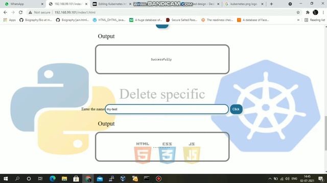 Kubernetes Integration with python CGI смотреть онлайн