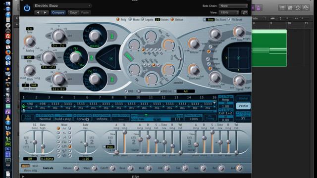 Logic Pro X - Video Tutorial 49 - ES2 Synthesizer (PART 2)