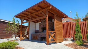 Зона барбекю 2 на 4 метра