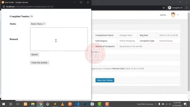 Complaint Management System in PHP | User complain System смотреть онлайн