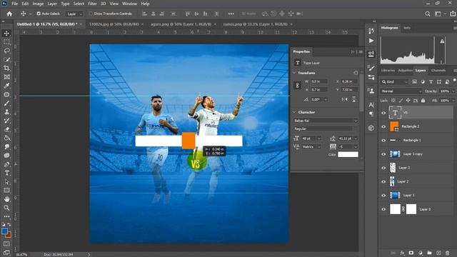 How To Design Champions League Match Day Fixture using Adobe Photoshop(Man City Vs Real Madrid) смотреть онлайн