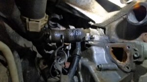 замена термостата VW TOUAREG