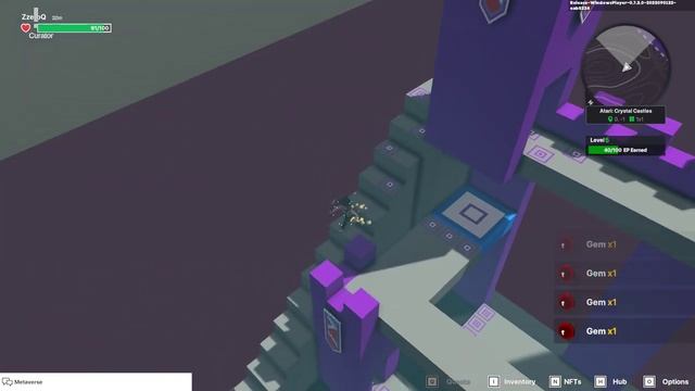 SANDBOX - Atari Crystal Castles All Quests And Bug Speedrun