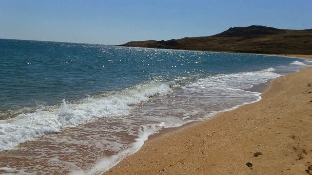 Заповедный КРЫМ Песчаные пляжи у мыса Опук смотреть онлайн