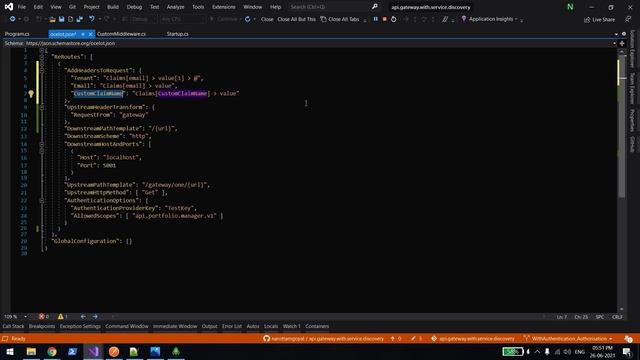 Add custom headers in Request & Response from Ocelot Gateway смотреть онлайн
