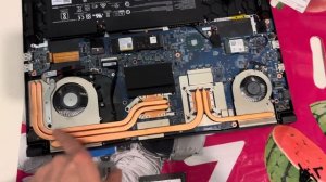 Разборка - апгрейд msi katana gf 76