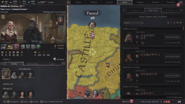 Crusader Kings III How to check Claim? смотреть онлайн