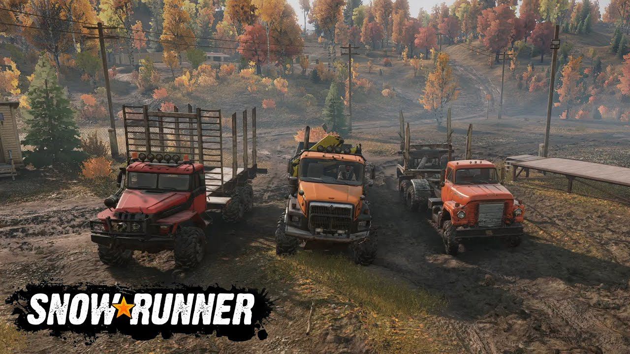 "ЛЕСОЗАГОТОВКА" Стрим - Кооператив SnowRunner Прохождение Выпуск №28 Сезон №1 смотреть онлайн