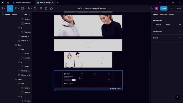 Unbelievable! Design With This HTML To Figma online In Seconds | DesignWithAI смотреть онлайн