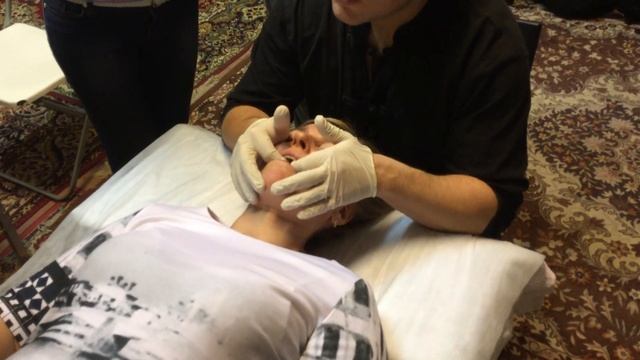 Биодинамический лифтинг лица , часть программы ОСТЕО-ЛИФТИНГ