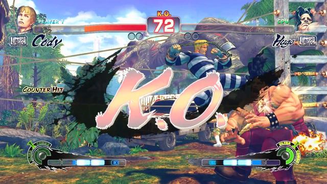 Cody vs Hugo (Hardest AI) - Ultra Street Fighter IV смотреть онлайн