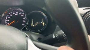 Сброс ключа на приборной панели Рено Дастер. Сброс межсервисного интервала.