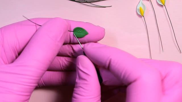Растение для кукольного домика?Мастер-класс по полимерной глине. смотреть онлайн